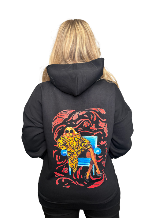 HOODIE - LEOPARD MOOD
