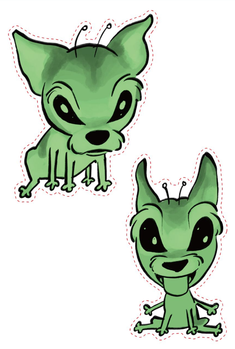 STICKER - ALIEN ASYA