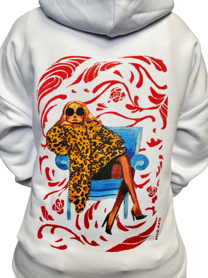 HOODIE - LEOPARD MOOD